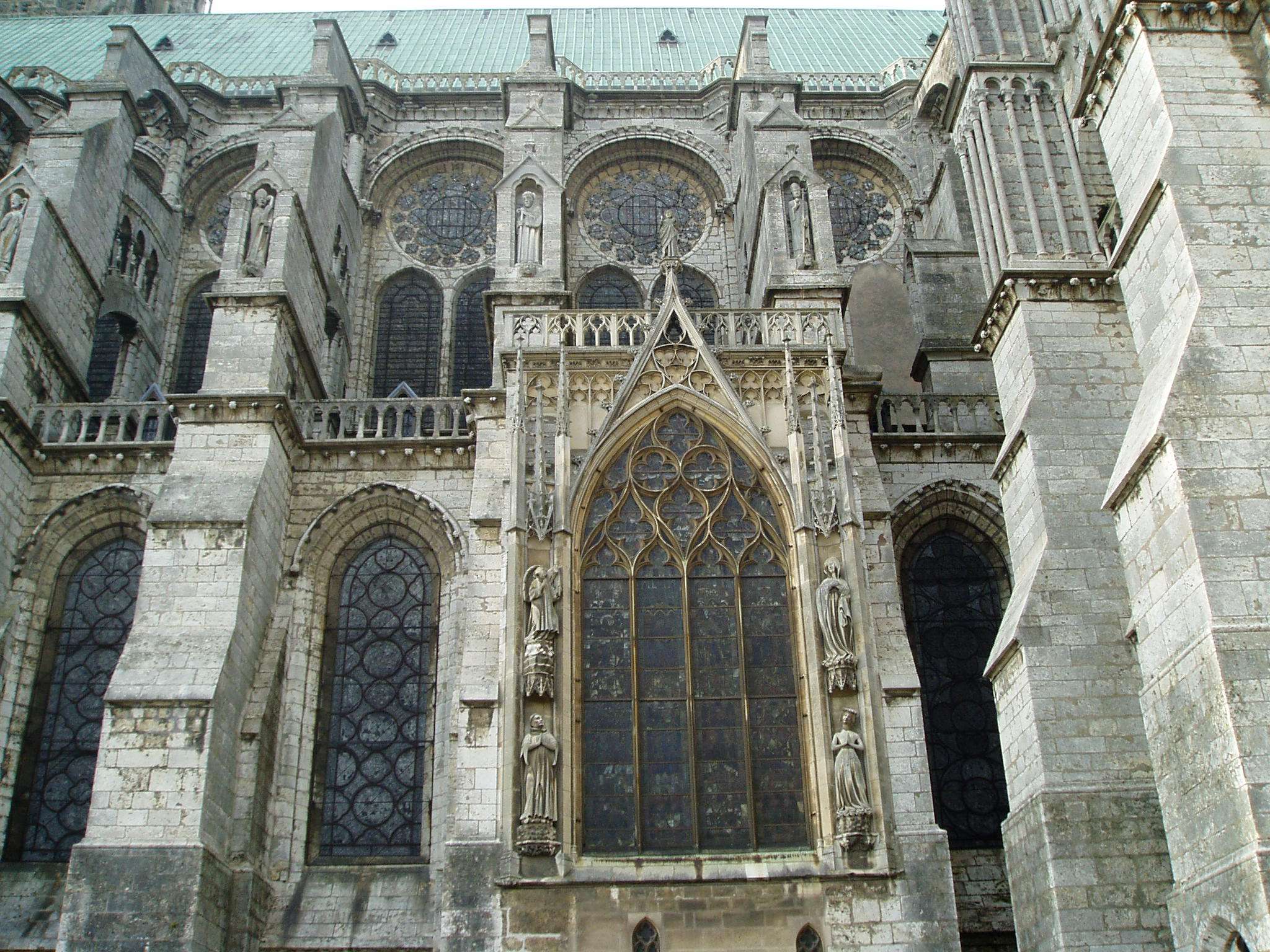 Chartres: Arte, espiritualidad y esoterismo. - Blogs de Francia - Arquitectura de la catedral de Chartres (12)