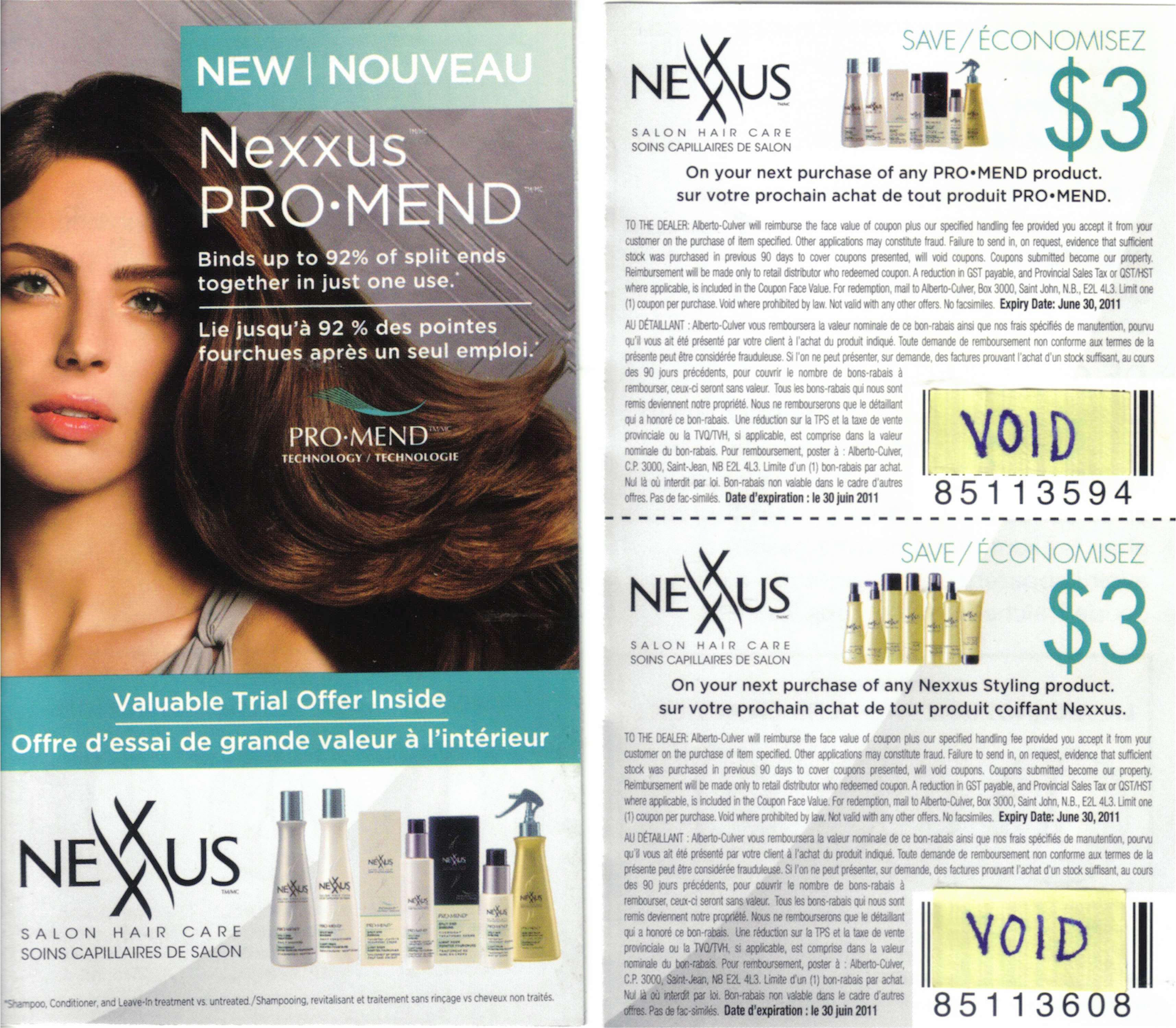 Nexxus Coupons Unfound Page 2